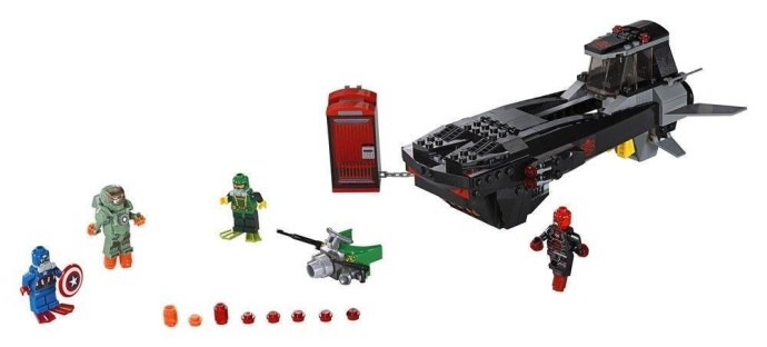 LEGO Produktset 76048-1 - U-Boot Überfall von Iron Skull