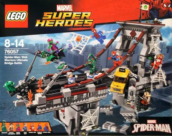 LEGO Produktset 76057-1 - Spider-Man: Ultimatives Brückenduell der Web-Warri