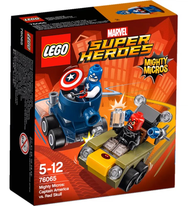 LEGO Produktset 76065-1 - Mighty Micros: Captain America vs. Red Skull