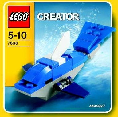 LEGO Produktset 7608-1 - Dolphin