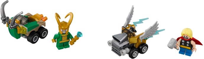 LEGO Produktset 76091-1 - Mighty Micros: Thor vs. Loki
