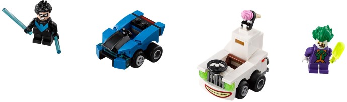 LEGO Produktset 76093-1 - Mighty Micros: Nightwing vs. The Joker