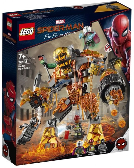 LEGO Produktset 76128-1 - Molten Man Battle