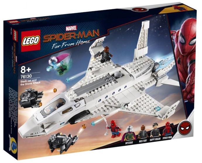 LEGO Produktset 76130-1 - Stark Jet and Drone Attack