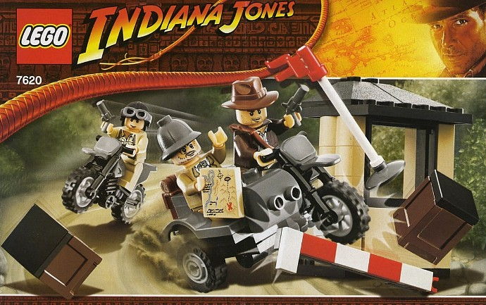 LEGO Produktset 7620-1 -  Indiana Jones 7620 - Motorradjagd