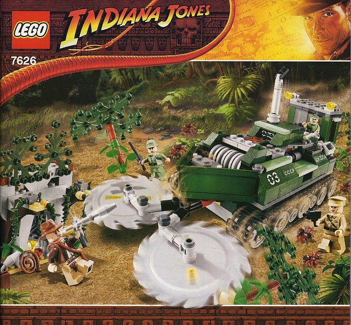 LEGO Produktset 7626-1 -  Indiana Jones 7626 - Jungle Cutter