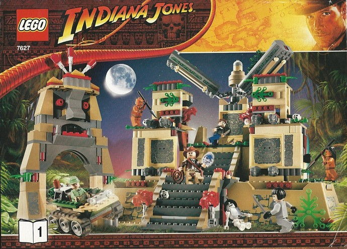 LEGO Produktset 7627-1 -  Indiana Jones 7627 - Der Tempel des Kristallschäd