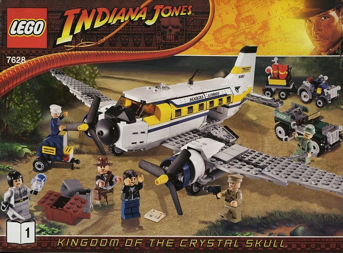 LEGO Produktset 7628-1 -  Indiana Jones: Peril In Peru Limited Edition Setz