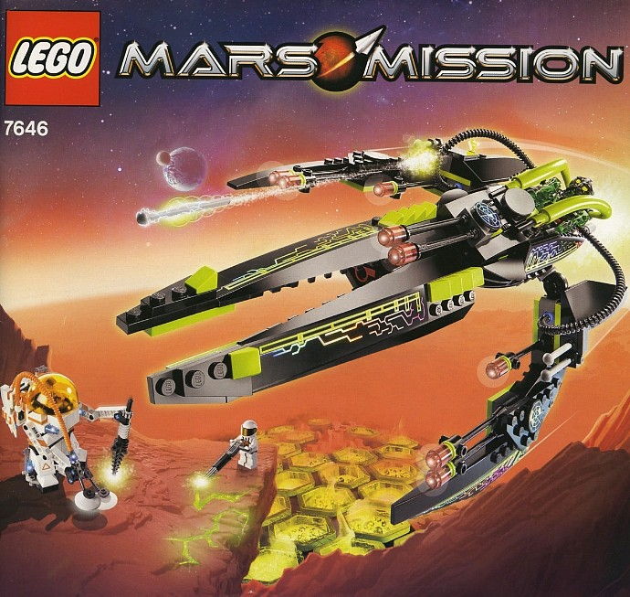 LEGO Produktset 7646-1 -  Mars Mission 7646 - ETX Alien Infiltrator