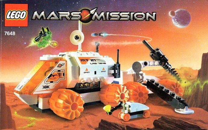 LEGO Produktset 7648-1 -  Mars Mission 7648 - MT-21 Mobile Bohreinheit
