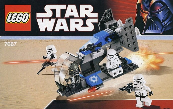 LEGO Produktset 7667-1 -  Star Wars 7667 - Imperial Dropship