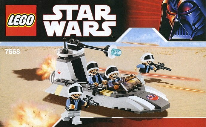 LEGO Produktset 7668-1 -  Star Wars 7668 - Rebel Scout Speeder