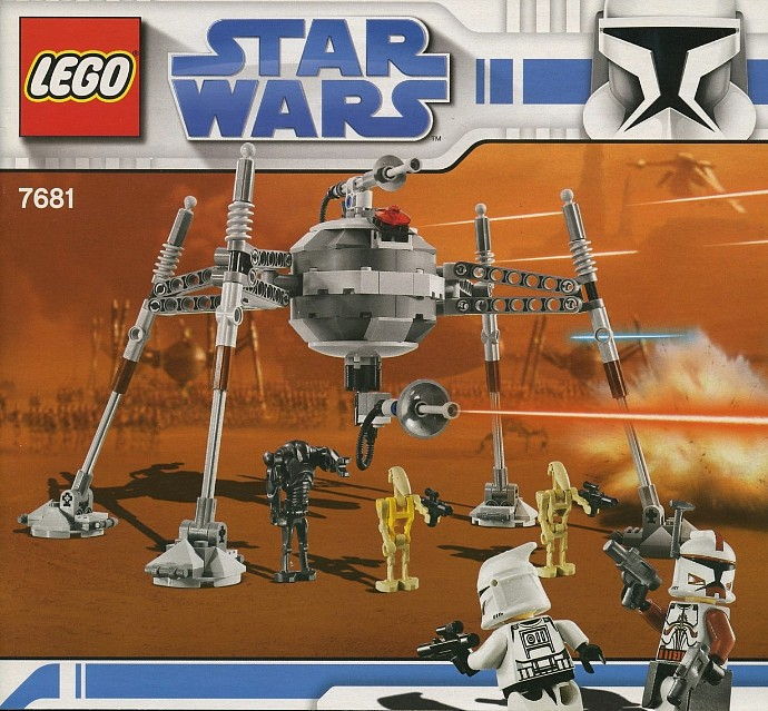 LEGO Produktset 7681-1 - ® Star Wars 7681 - Separatist Spider Droid