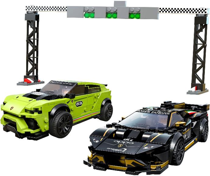 LEGO Produktset 76899-1 - Lamborghini Huracán Super Trofeo EVO & Urus ST-X 