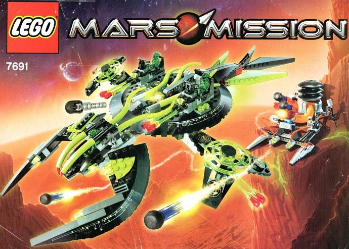 LEGO Produktset 7691-1 -  Mars Mission 7691 - ETX Alien-Raumschiff