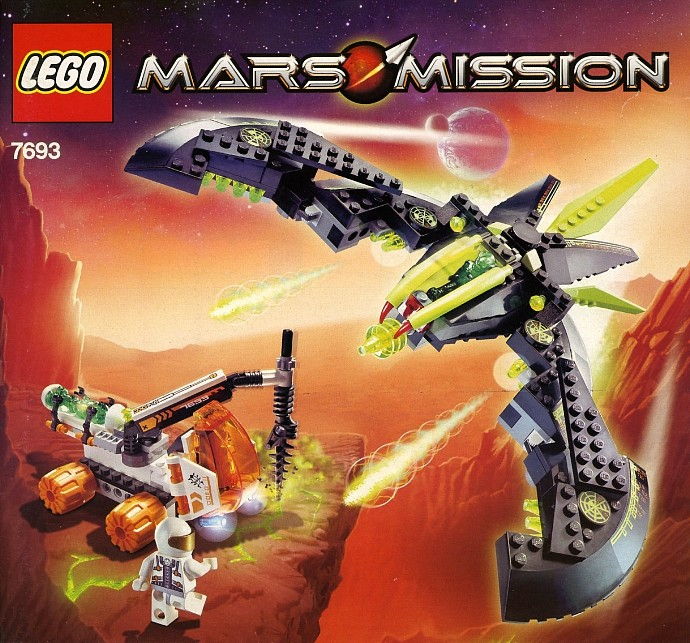 LEGO Produktset 7693-1 -  Mars Mission 7693 - ETX Alien-Angriff
