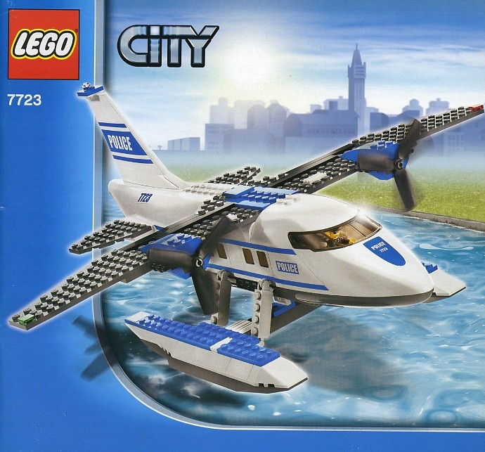 LEGO Produktset 7723-1 -  City 7723  - Polizeiwasserflugzeug