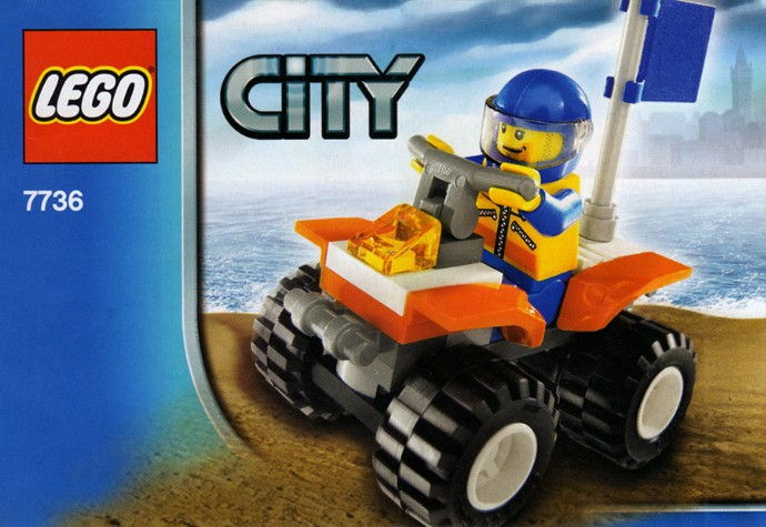 LEGO Produktset 7736-1 -  City 7736 - Quad-Bike der Küstenwache