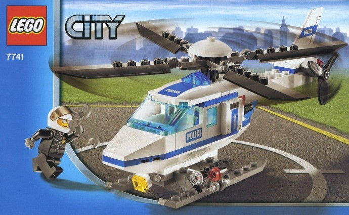 LEGO Produktset 7741-1 - Polizei-Hubschrauber