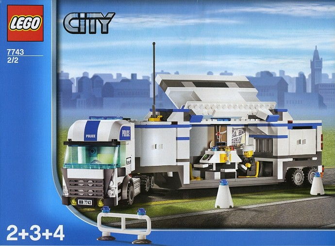 LEGO Produktset 7743-1 -  City 7743 - Polizei Überwachungswagen