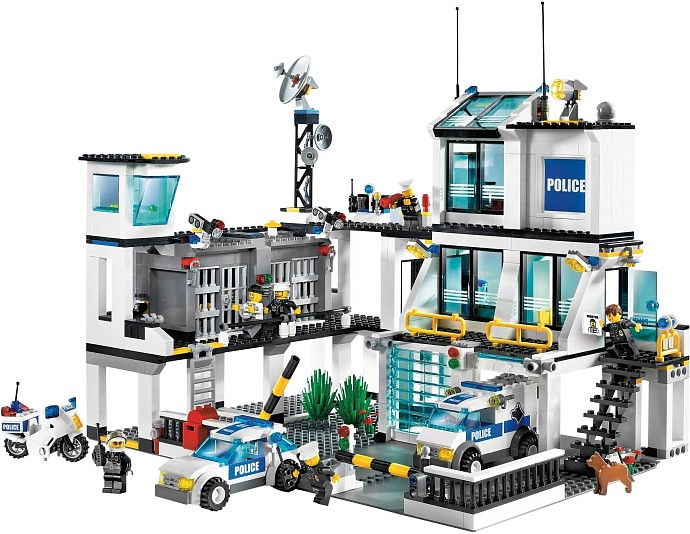 LEGO Produktset 7744-1 -  City 7744 - Polizeistation