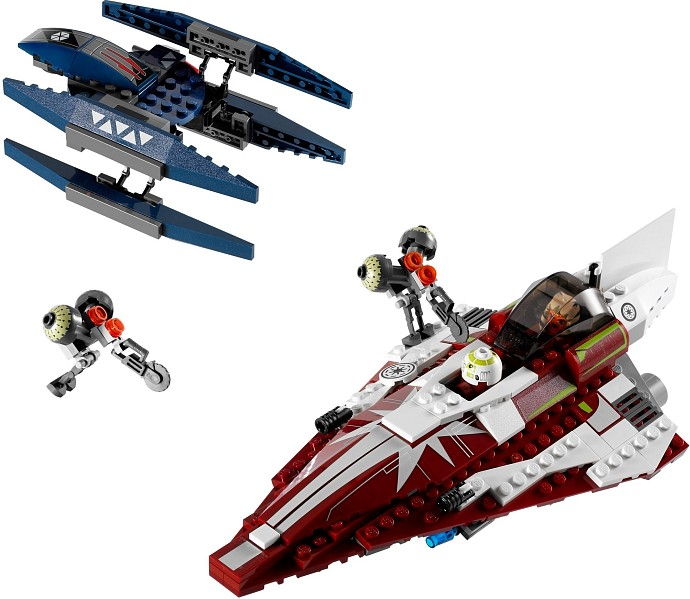 LEGO Produktset 7751-1 - Ahsokas Starfighter and Vulture Droid