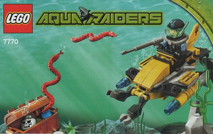 LEGO Produktset 7770-1 -  Aqua Raiders 7770 Tiefsee-Schatzsuche