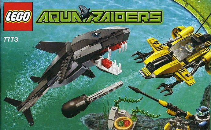 LEGO Produktset 7773-1 -  Aqua Raiders 7773 - Tigerhai