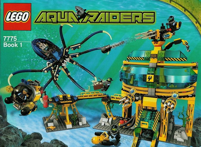LEGO Produktset 7775-1 -  Aqua Raiders 7775 - Aqua-Basisstation