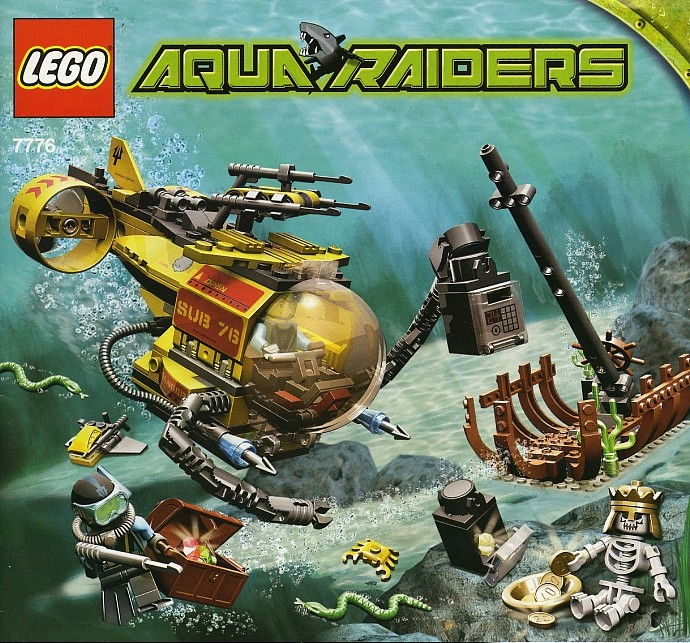 LEGO Produktset 7776-1 -  Aqua Raiders 7776 - Schiffswrack