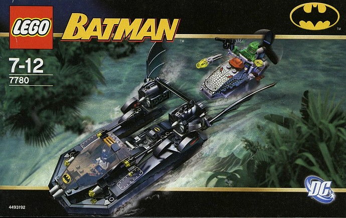 LEGO Produktset 7780-1 -  7780 - Batman Batboat: Jagd nach Killer Croco