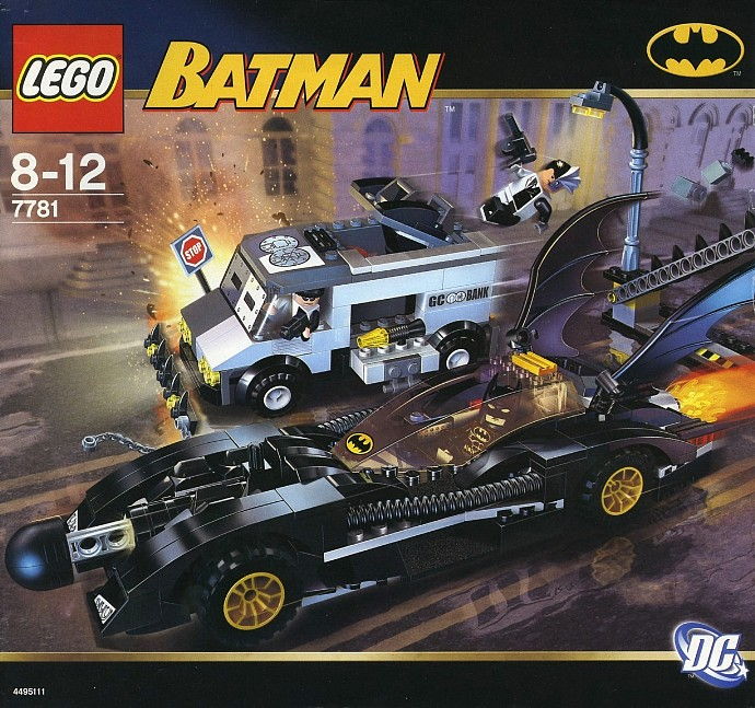 LEGO Produktset 7781-1 -  7781 - Batman Batmobil: Two-Face auf der Flucht