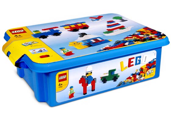 LEGO Produktset 7793-1 -  Steine, Bauplatten & Zubehör 7793 Mein erstes  - 