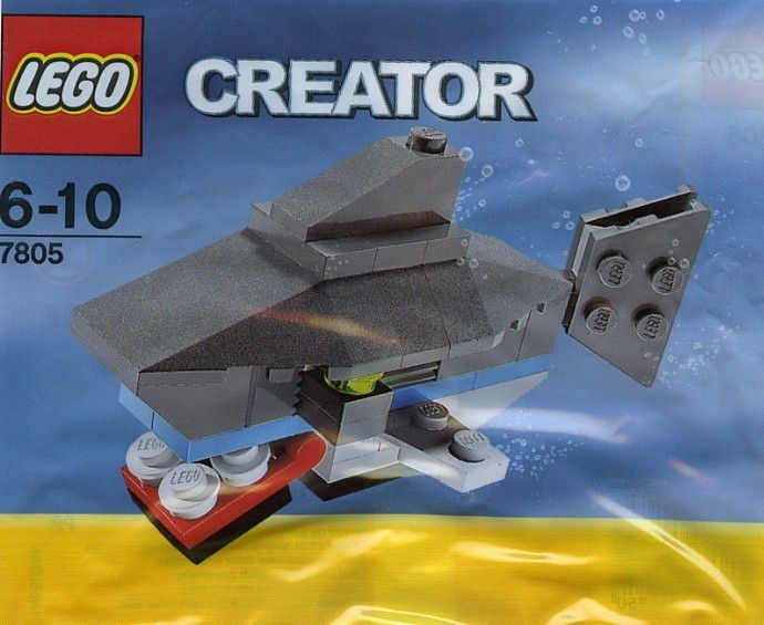 LEGO Produktset 7805-1 -  Creator: Hai Setzen 7805 (Beutel)