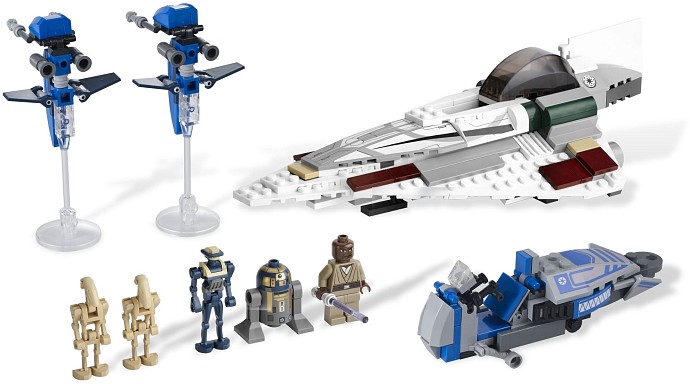 LEGO Produktset 7868-1 - Mace Windus Jedi Starfighter