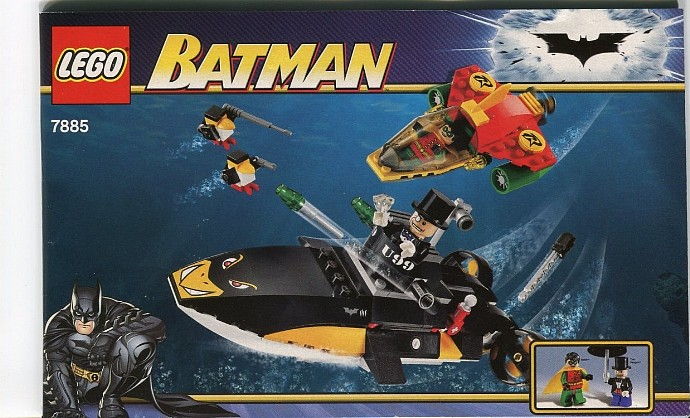 LEGO Produktset 7885-1 - Robins Scuba Jet: Attack of The Penguin