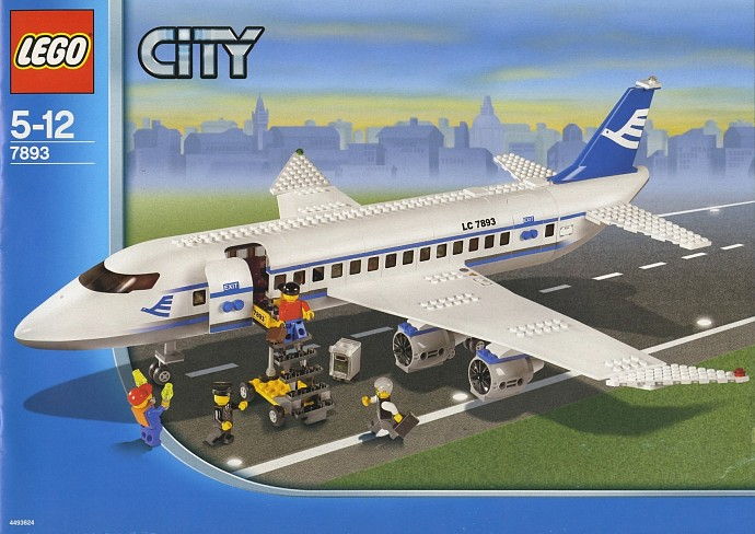 LEGO Produktset 7893-1 -  City 7893 - Passagierflugzeug
