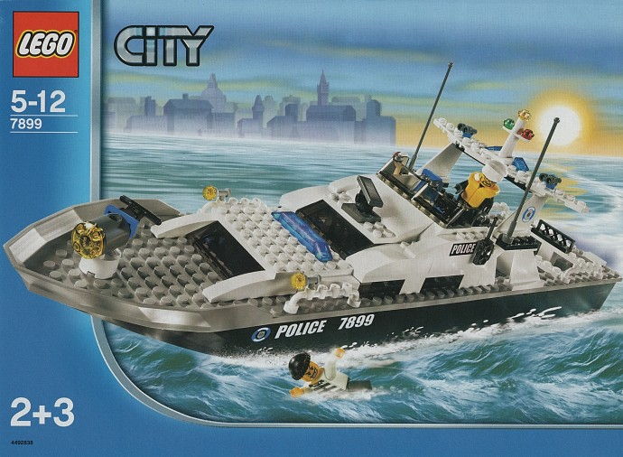 LEGO Produktset 7899-1 -  City 7899 - Polizeiboot