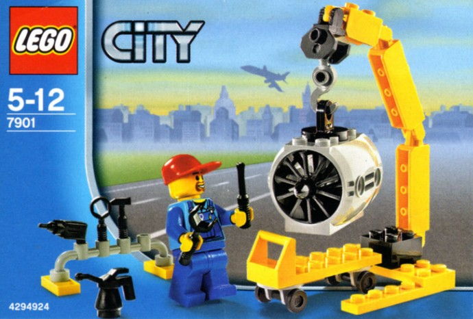 LEGO Produktset 7901-1 -  City 7901 - Flugzeugmechaniker