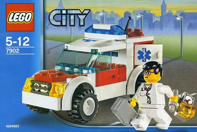 LEGO Produktset 7902-1 -  City 7902 - Notarztwagen