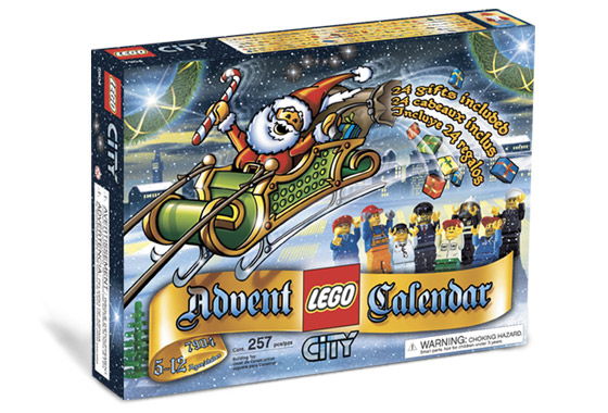 LEGO Produktset 7904-1 -  City 7904 - Adventskalender 2006