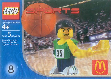 LEGO Produktset 7918-1 - Basketball Player, Green