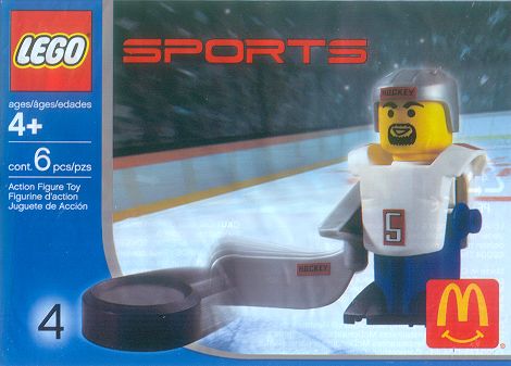 LEGO Produktset 7919-1 - Hockey Player, White