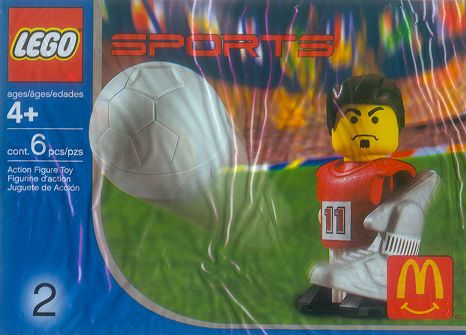 LEGO Produktset 7924-1 - Football Player, Red