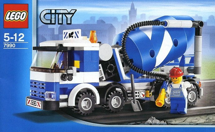 LEGO Produktset 7990-1 -  City 7990 - Betonmischer