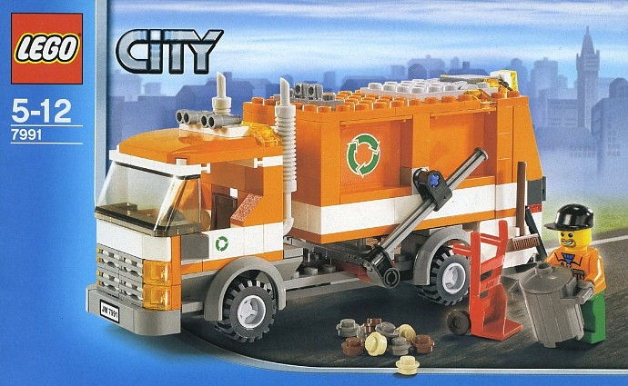 LEGO Produktset 7991-1 -  City 7991 - Müllabfuhr