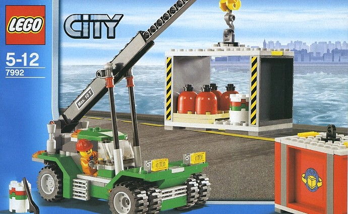 LEGO Produktset 7992-1 -  City 7992 - Containerstapler