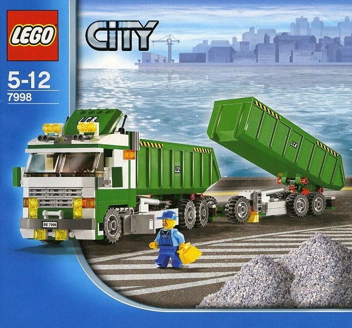 LEGO Produktset 7998-1 -  City 7998 - Kippsattelzug
