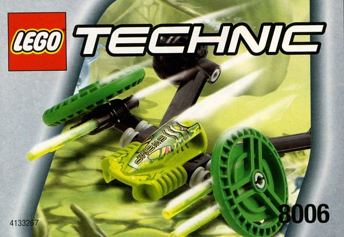 LEGO Produktset 8006-1 -  Technic 8006 Swamp Craft