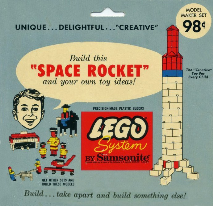 LEGO Produktset 801-3 - Space Rocket